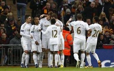 斯旺西城豪取三分，实现保级希望的简单介绍